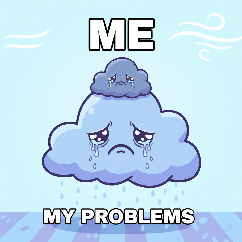 My seasonal depression has a seasonal depression. It's a meta-sadness.