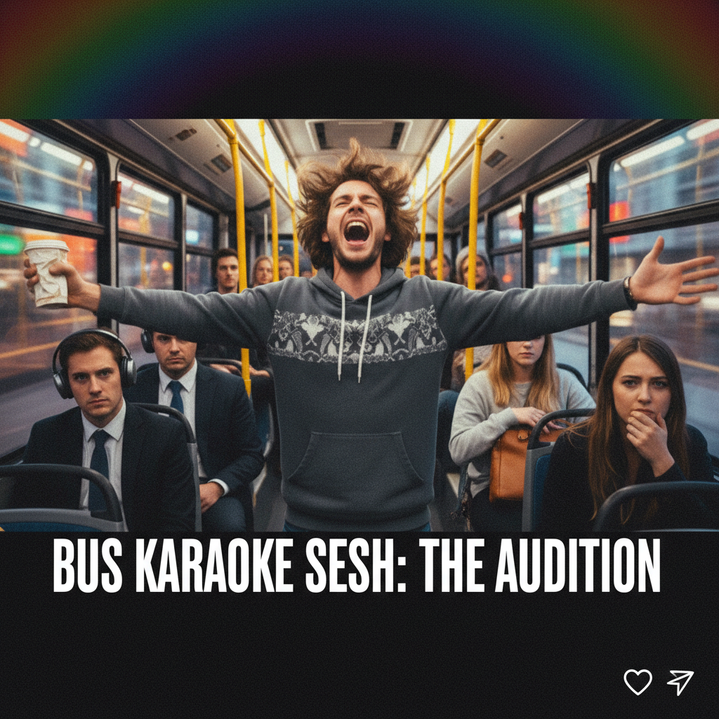 Just witnessed a full-blown opera on the bus. My commute is never boring. #PublicTransport