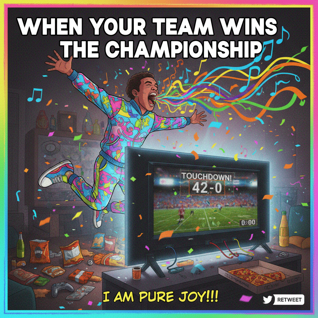 My team won. I'm pretty sure my neighbor heard my victory scream. Sorry, not sorry.