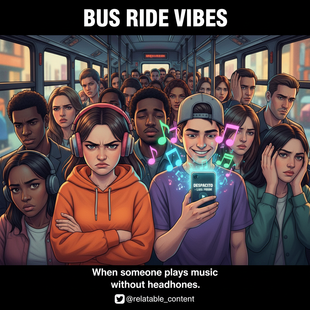 Someone's playing a full opera on the bus. This is my life now.
