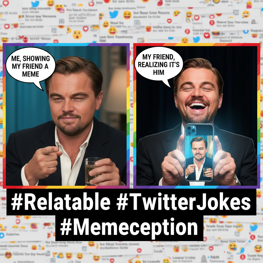 When a celeb reacts to their own meme, it's peak internet. 👑 #Memeception