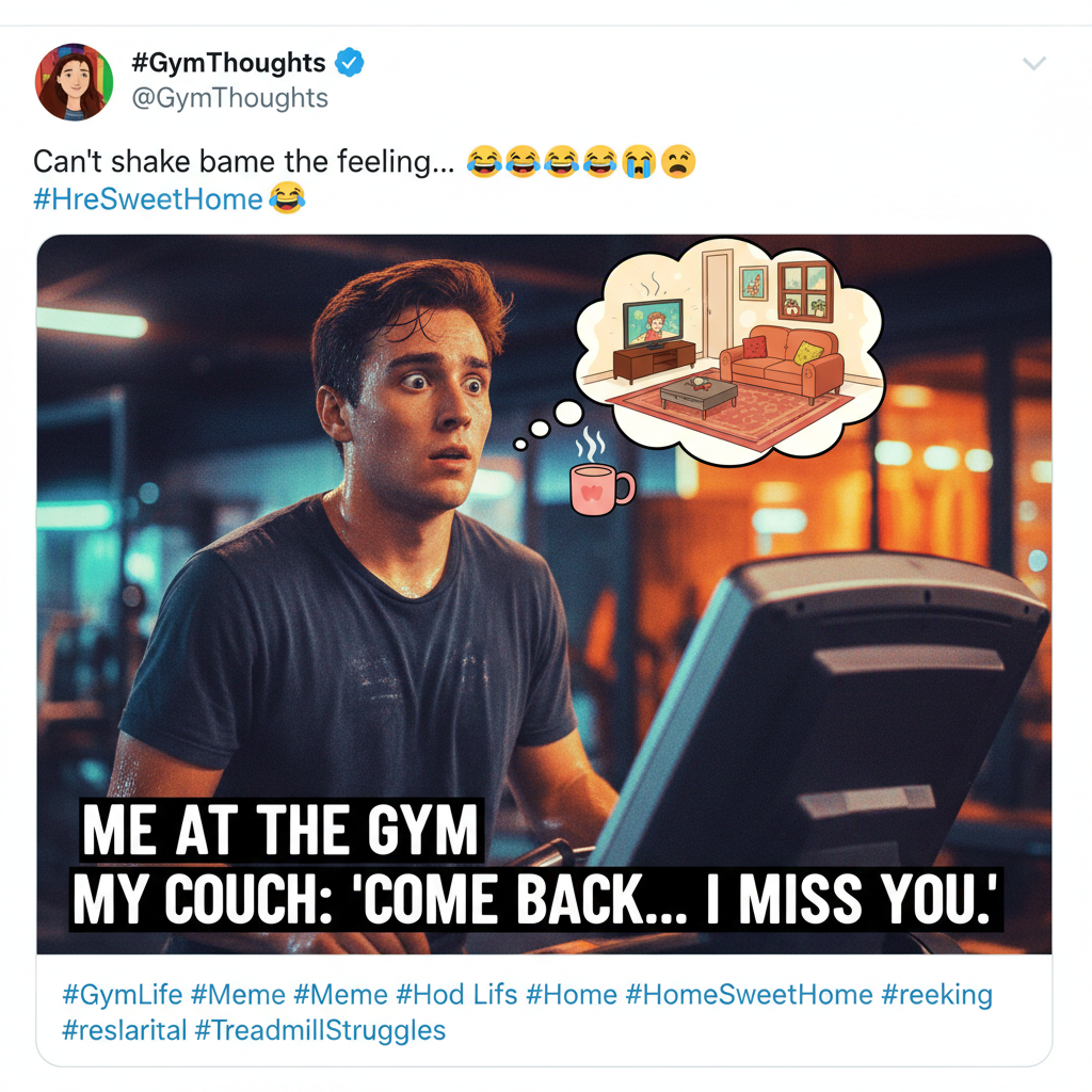 My gym routine is 10% actual workout, 90% contemplating if I left the stove on.