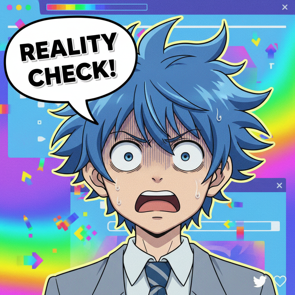 My brain trying to use anime logic in real life: *gets fired for screaming power-up names*