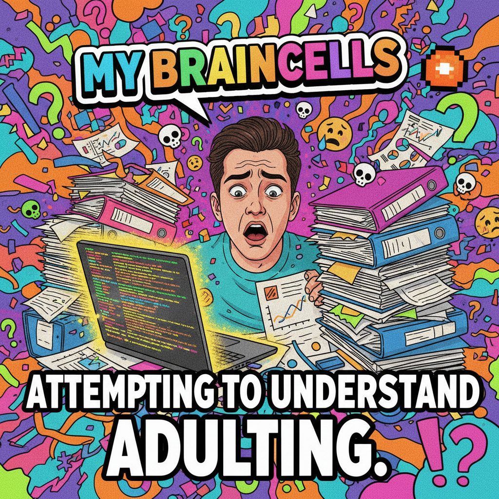 Just spent 3 hours trying to understand my health insurance. Adulting is a scam.