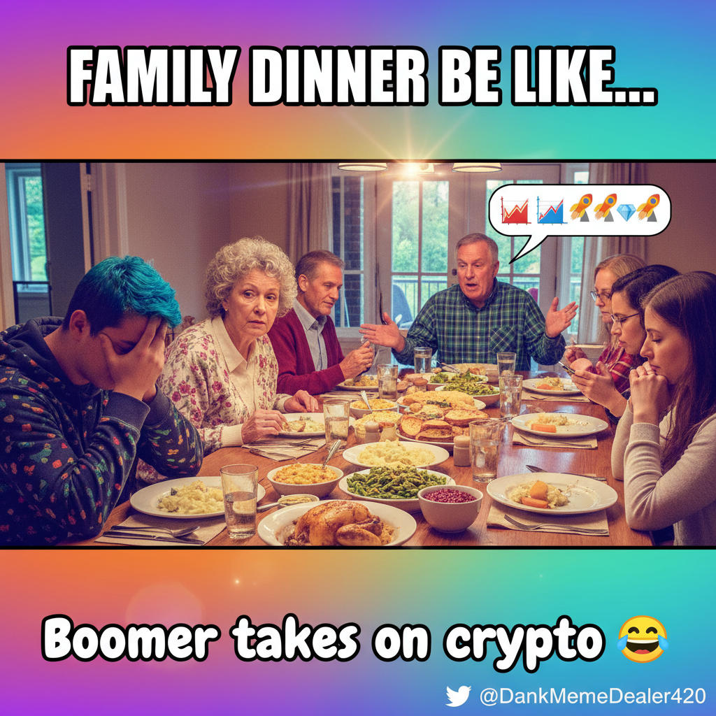 Grandma just asked if my 'internet friends' are coming to dinner. Send help.