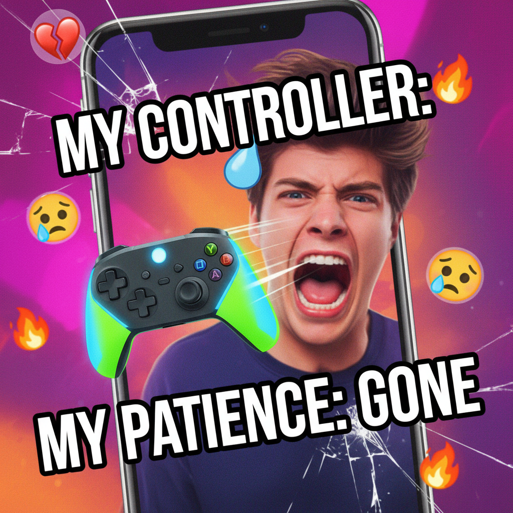 My controller just did a PhD in flying across the room. I lost to a bush.