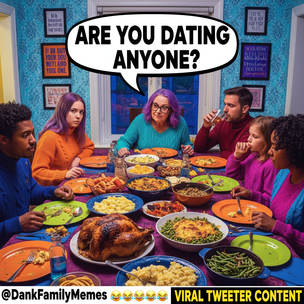 Thanksgiving dinner starter pack: Passive aggression, questionable casserole, and 'Are you dating anyone?'