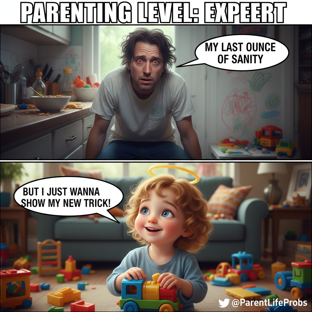 Just told my kid 'because I said so.' I have officially become my mother. Send help.