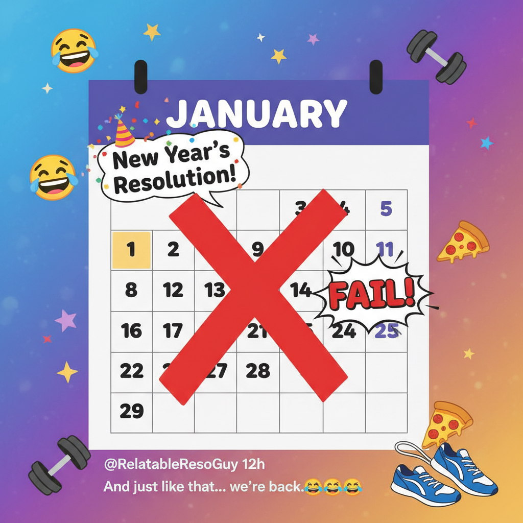My New Year's resolution lasted until January 2nd. New record!