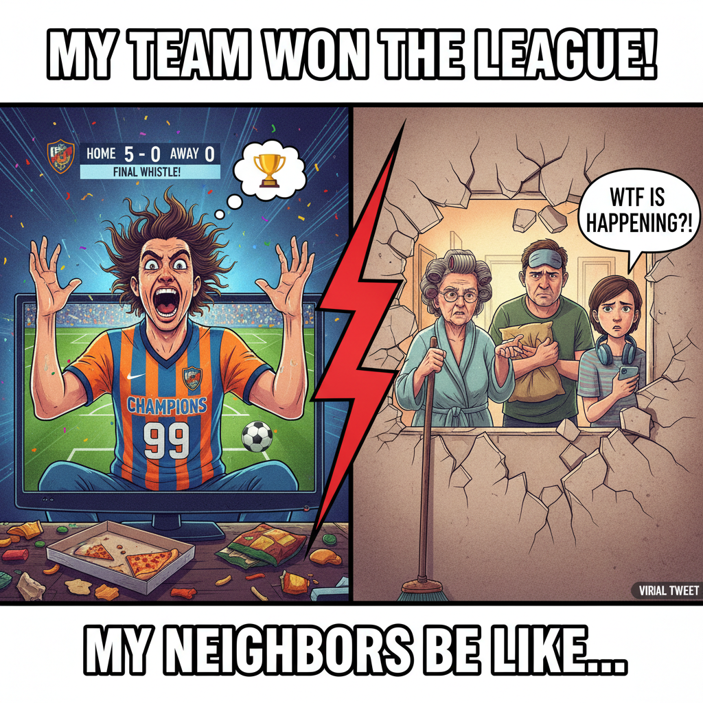 My team won. I'm pretty sure my neighbors heard me from 3 blocks away.