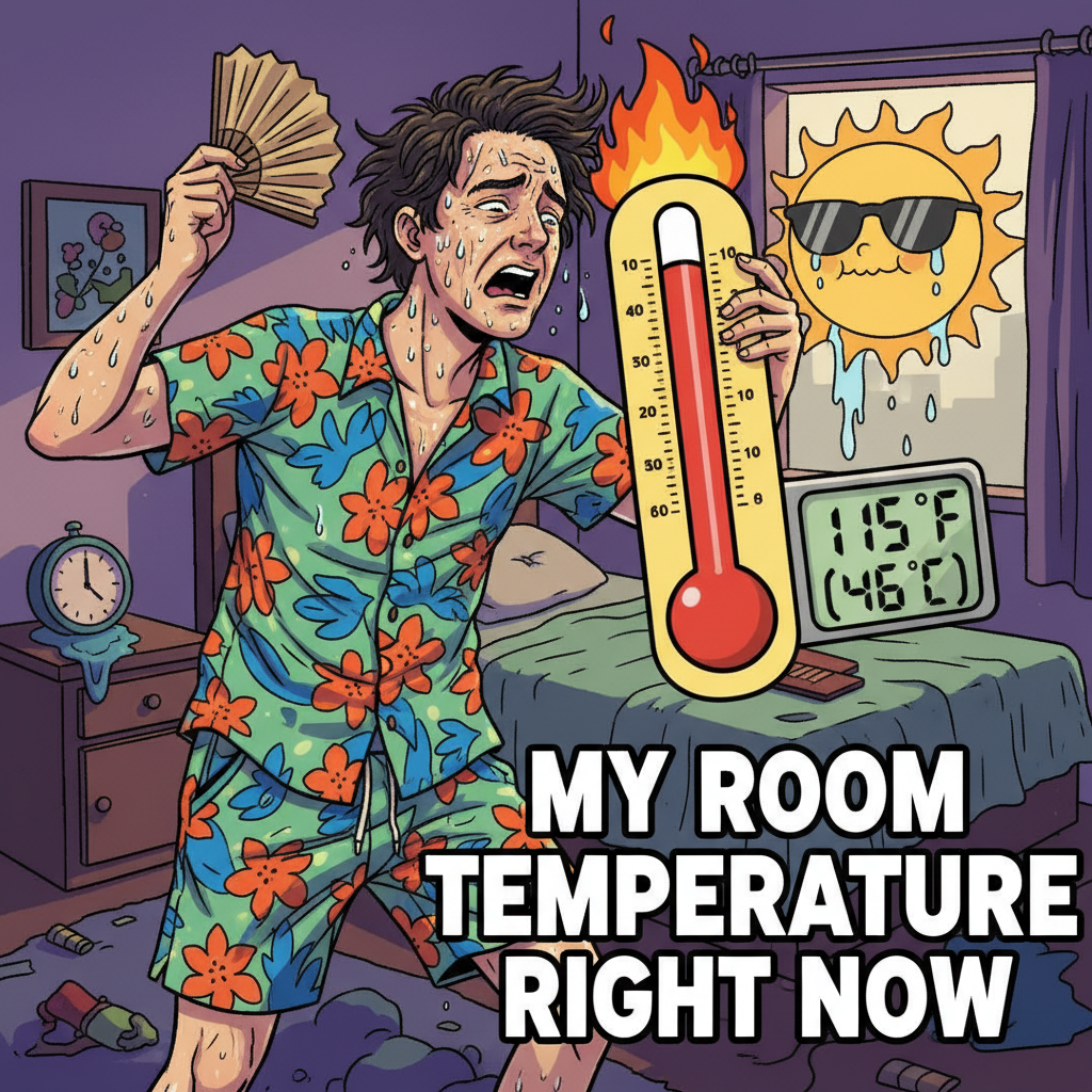 It's 100 degrees but 'feels like' 115. My internal organs are currently melting. Send ice.