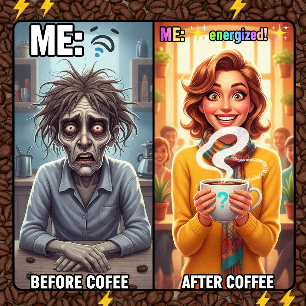 My blood type is coffee. My spirit animal is a barista. Send help (and espresso).