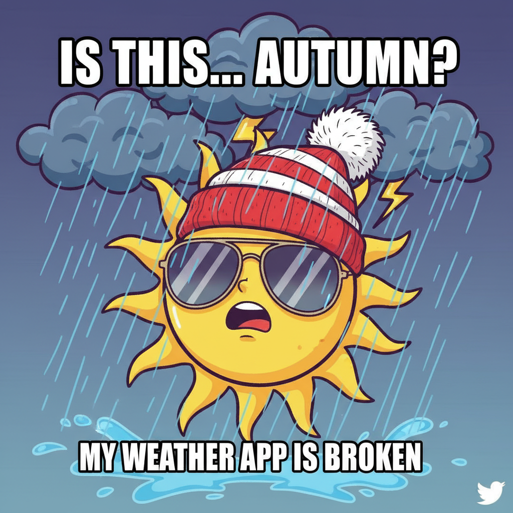 It's 70° and raining in February. The weather is officially gaslighting us.