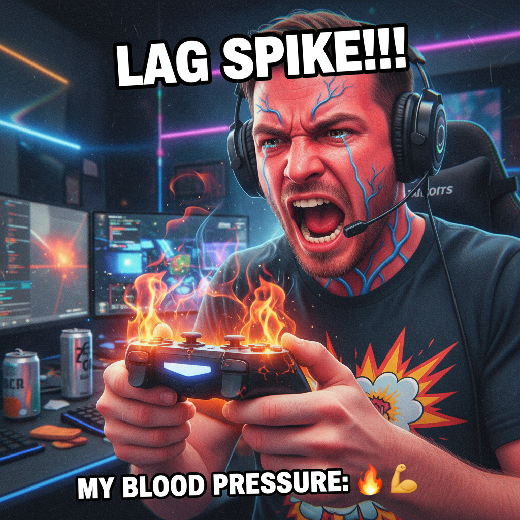 My therapist told me to express my anger. So I yelled at my controller for 3 hours.
