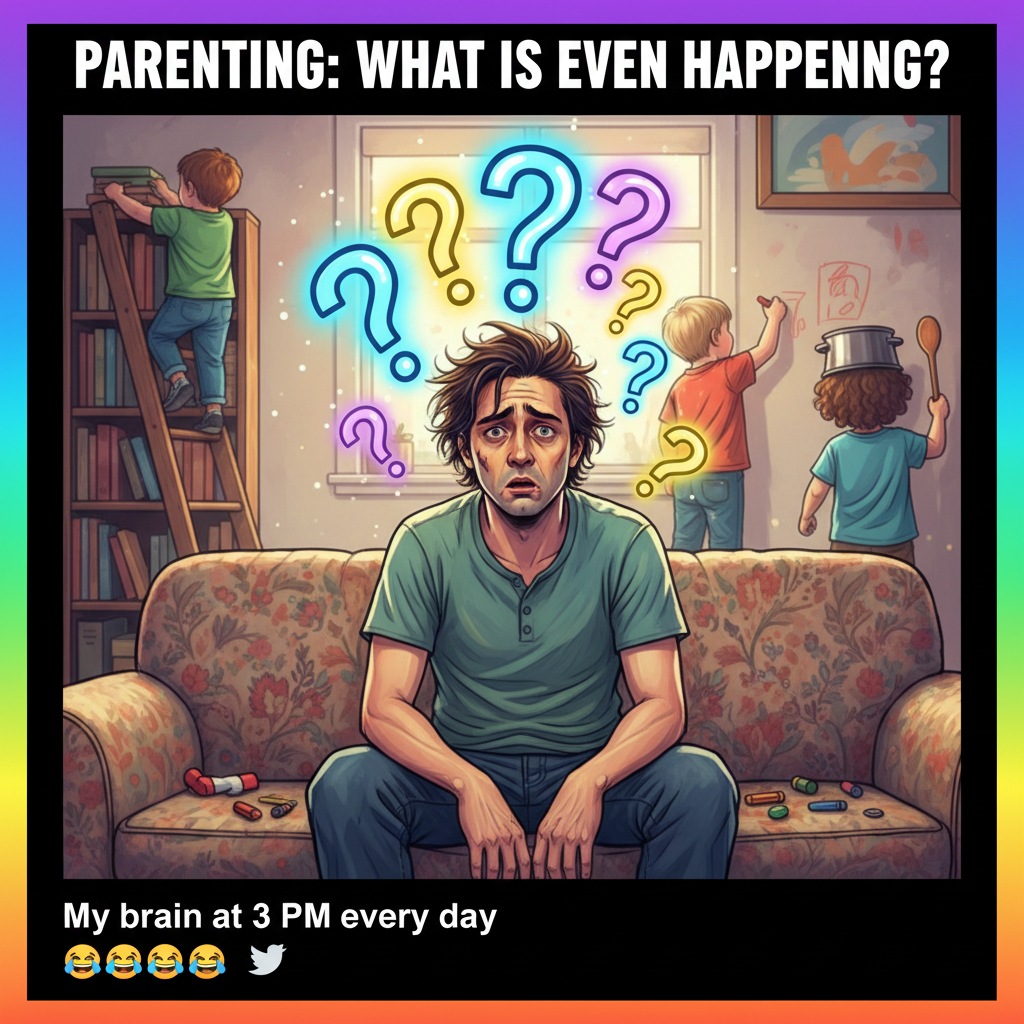 My kids asked 'why' 37 times today. I'm now questioning everything.