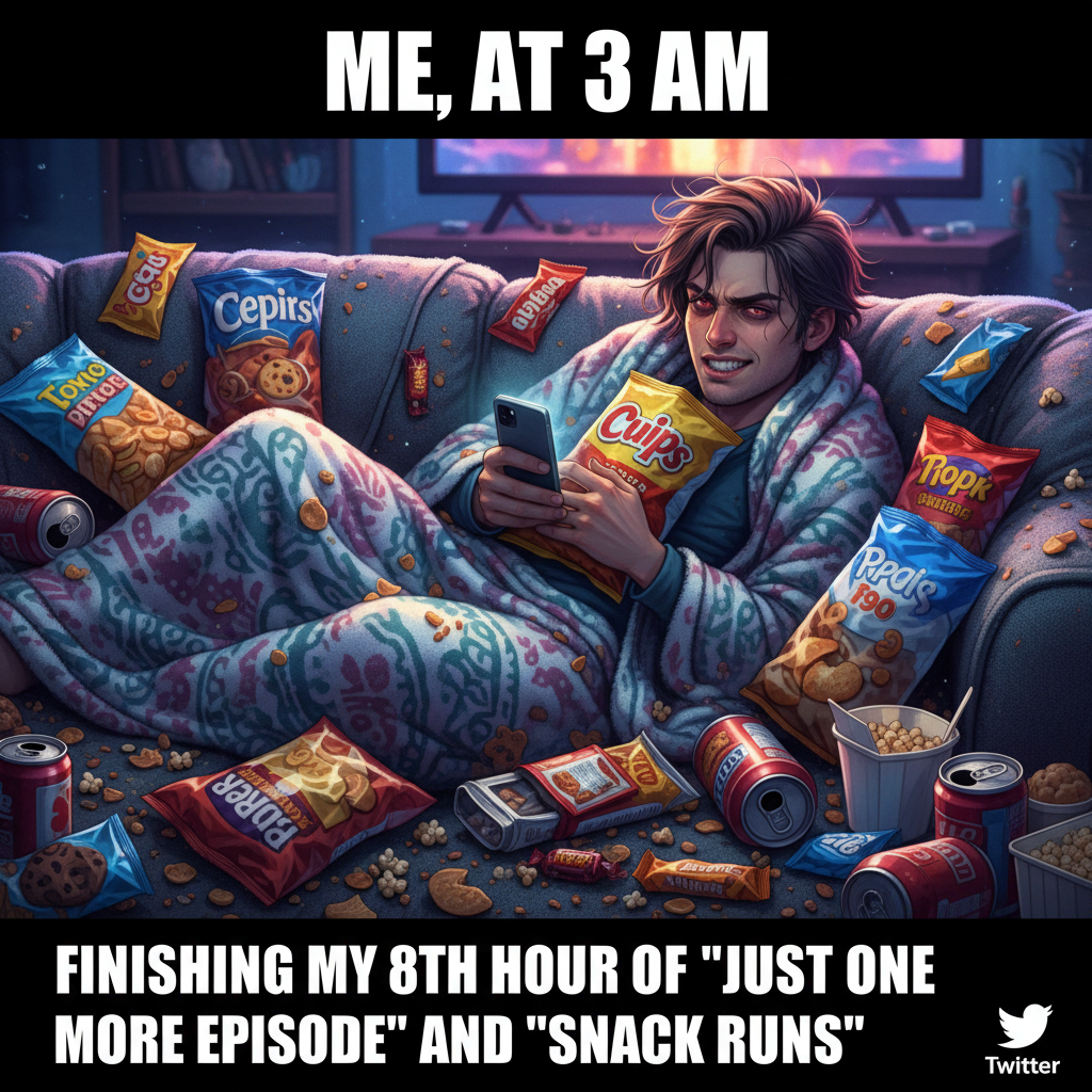 Seasonal depression hitting so hard I'm considering hibernating with a snack stash until spring.
