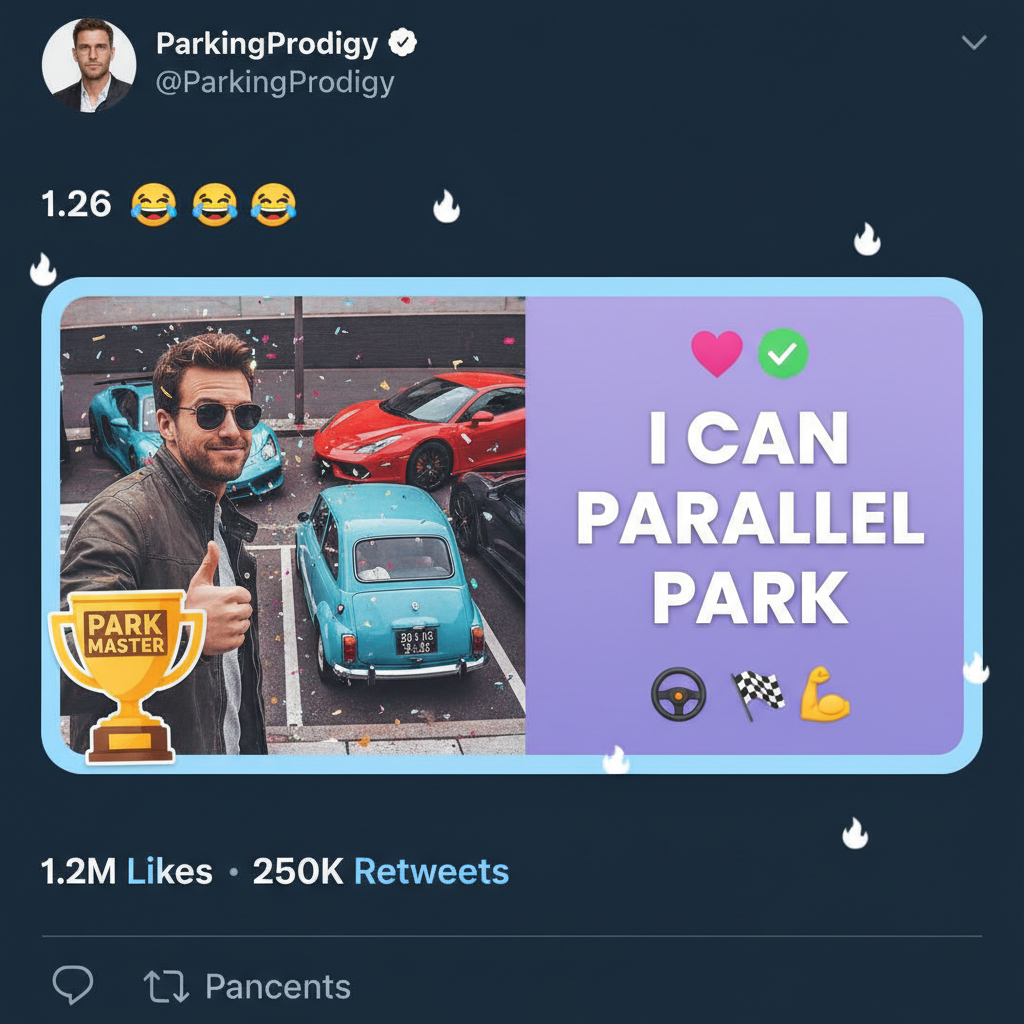 My dating app bio just says 'I can parallel park.' It's my only selling point. 🚗💨