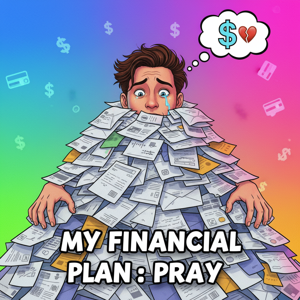 Just paid my bills. Adulting is basically just paying to exist. 💀