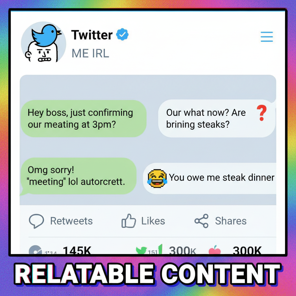Autocorrect changed 'meeting' to 'meating'. My boss thinks I'm a cannibal.