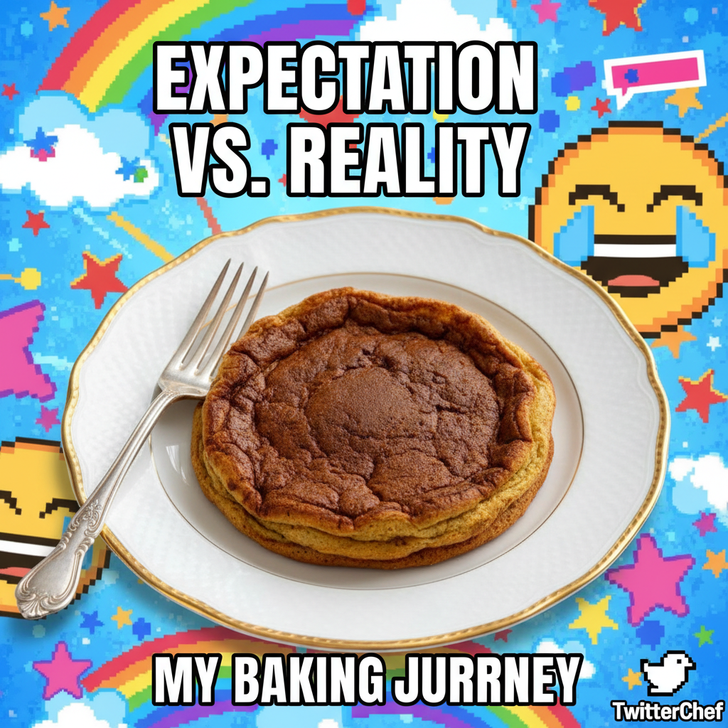Attempted a soufflé. Got a pancake. Still ate it. 10/10 would fail again.