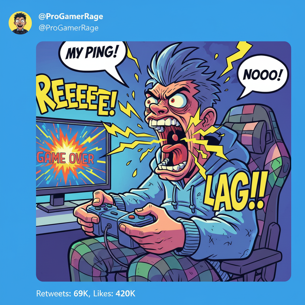 My neighbor just heard me rage-quit. Pretty sure they think I'm fighting a small bear. #Gaming