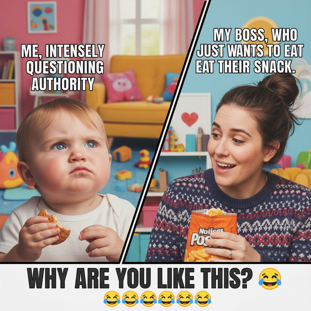 My toddler just asked if I 'speak fluent snack.' I've peaked as a parent.