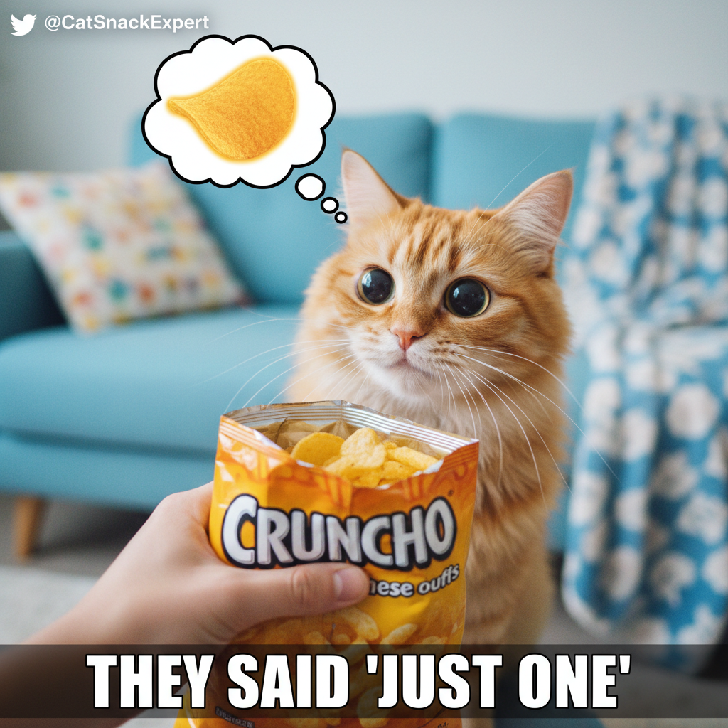 My pet thinks every snack is for them. The audacity!