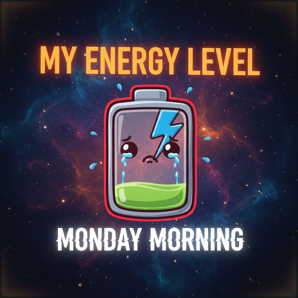 My social battery after 1 hour of 'networking': 📉