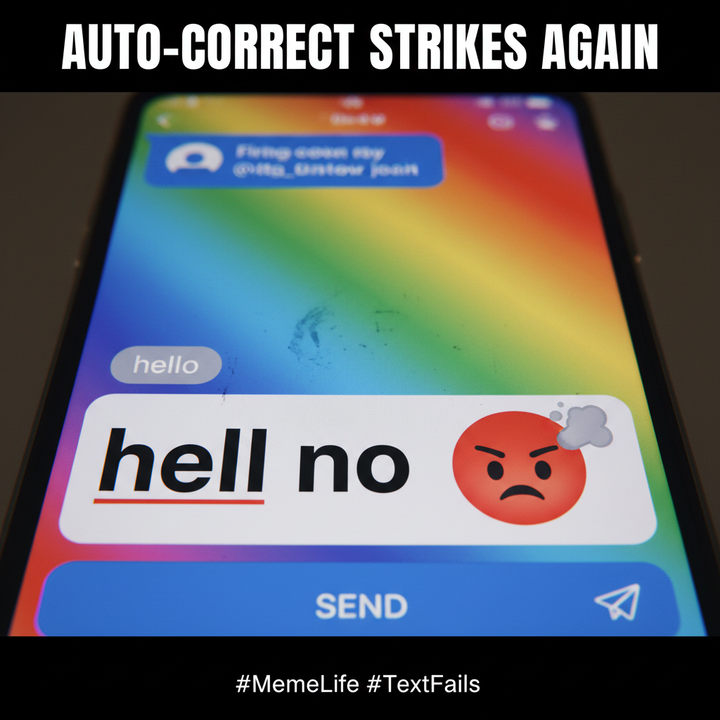 My phone just tried to autocorrect 'hello' to 'hell no'. It knows my mood. 😩