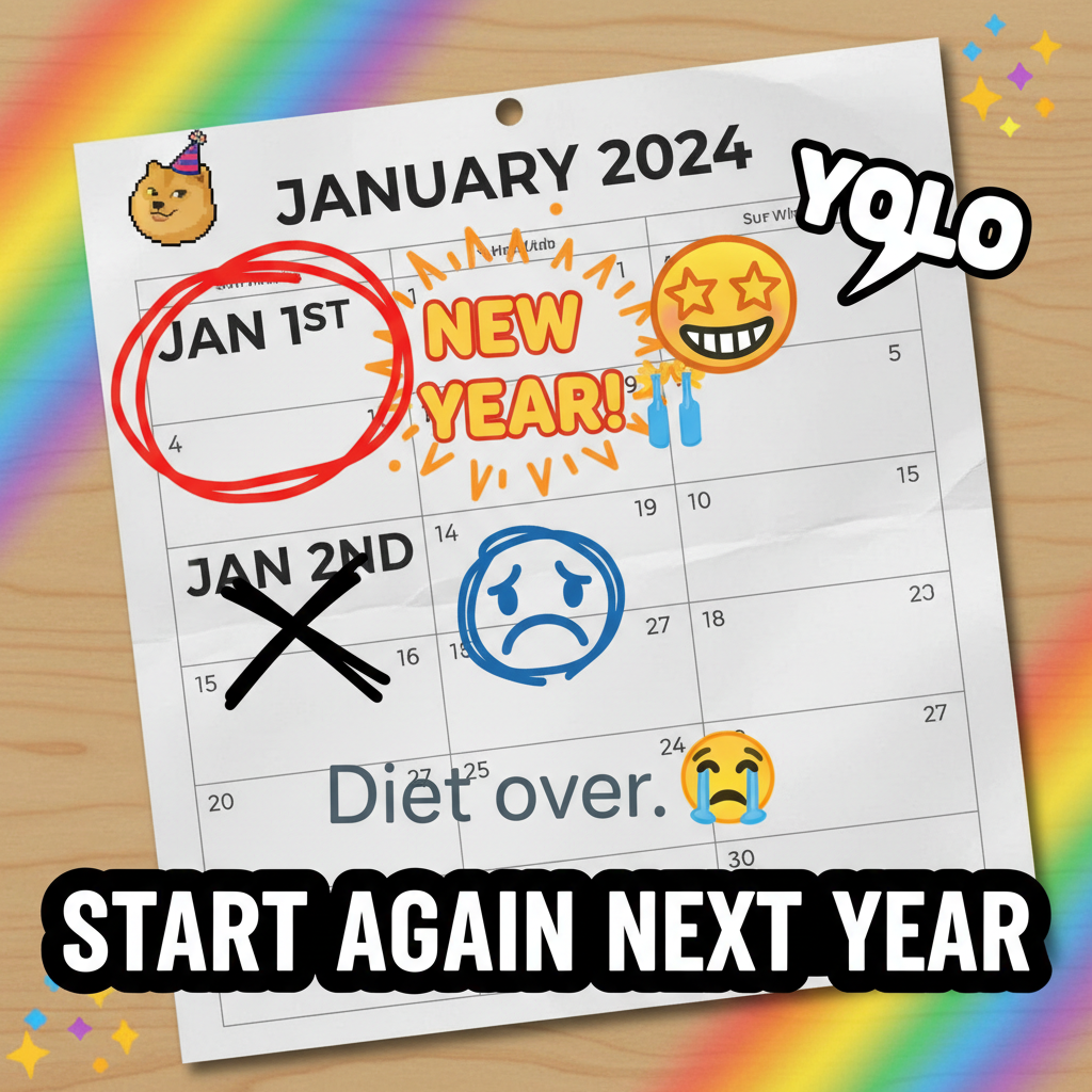 My New Year's resolution lasted until January 2nd. New record!