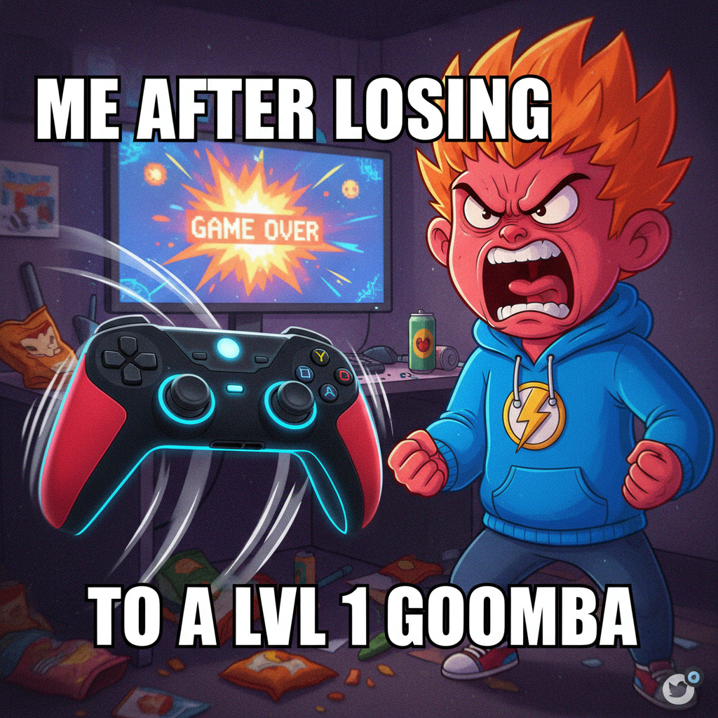 My controller just flew across the room. It was NOT my fault.