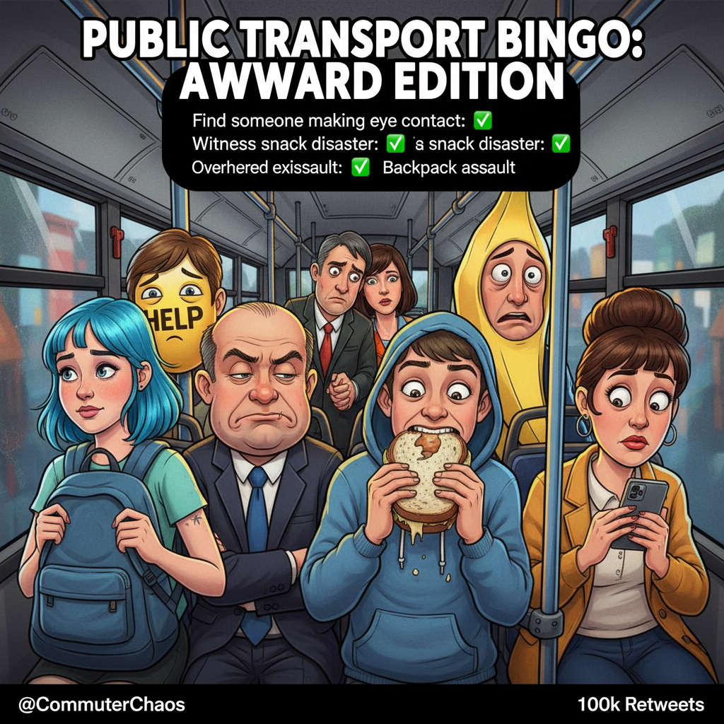 Public transport is just a social experiment we all failed.