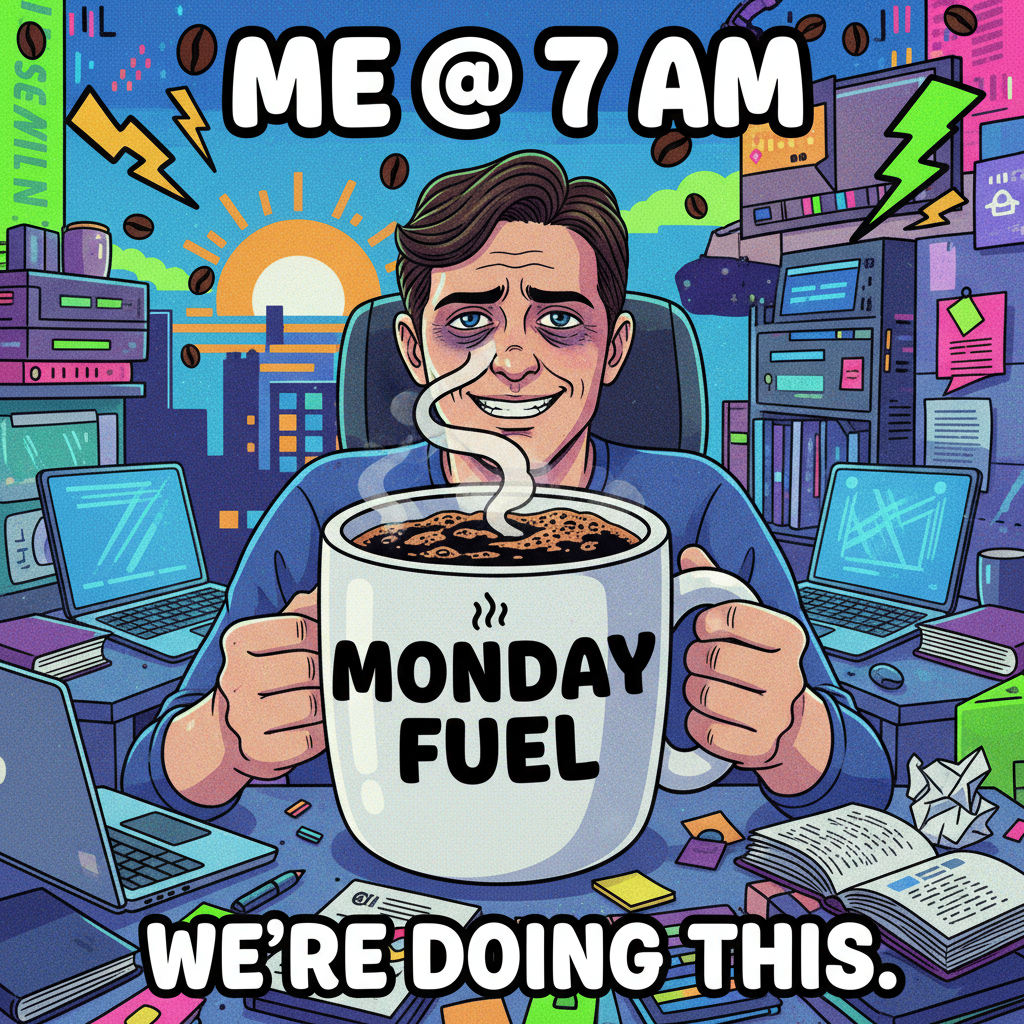 My blood type is coffee. My therapist said it's fine. #addiction #notanaddiction