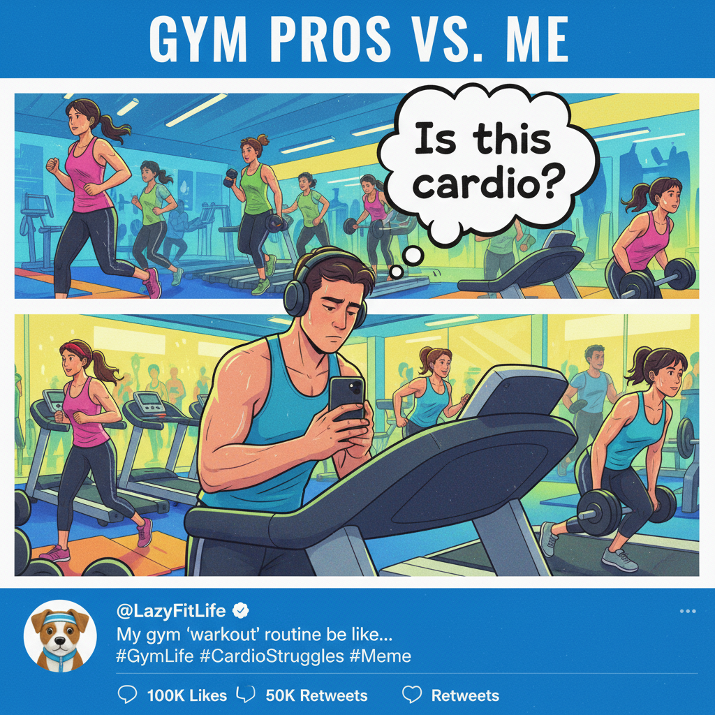 My 'gym buddy' is just my phone playing podcasts. We're both judging everyone.