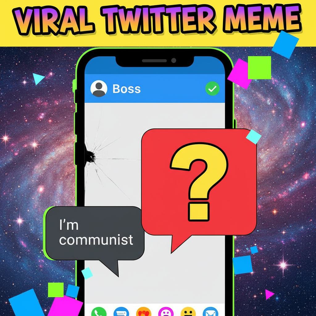 Autocorrect changed 'I'm coming' to 'I'm communist'. My boss is now very confused.