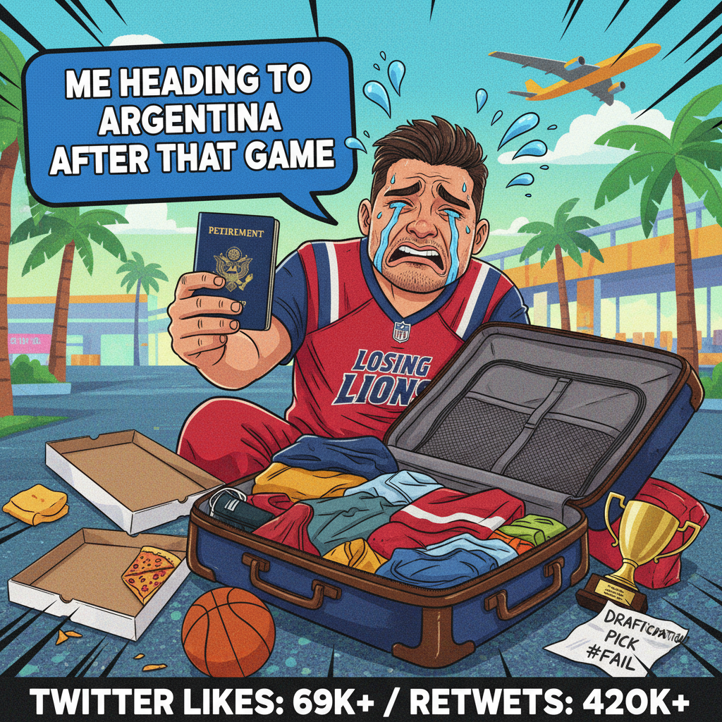 My team lost. I'm legally changing my name and moving to a new country.