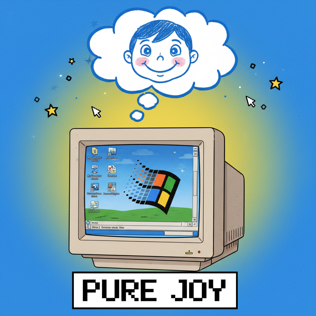 Hearing the Windows 95 startup sound just unlocked a core memory I didn't know I had.