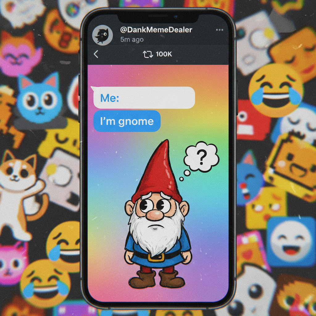 My phone autocorrected 'I'm home' to 'I'm gnome.' Now my family thinks I've joined a cult.