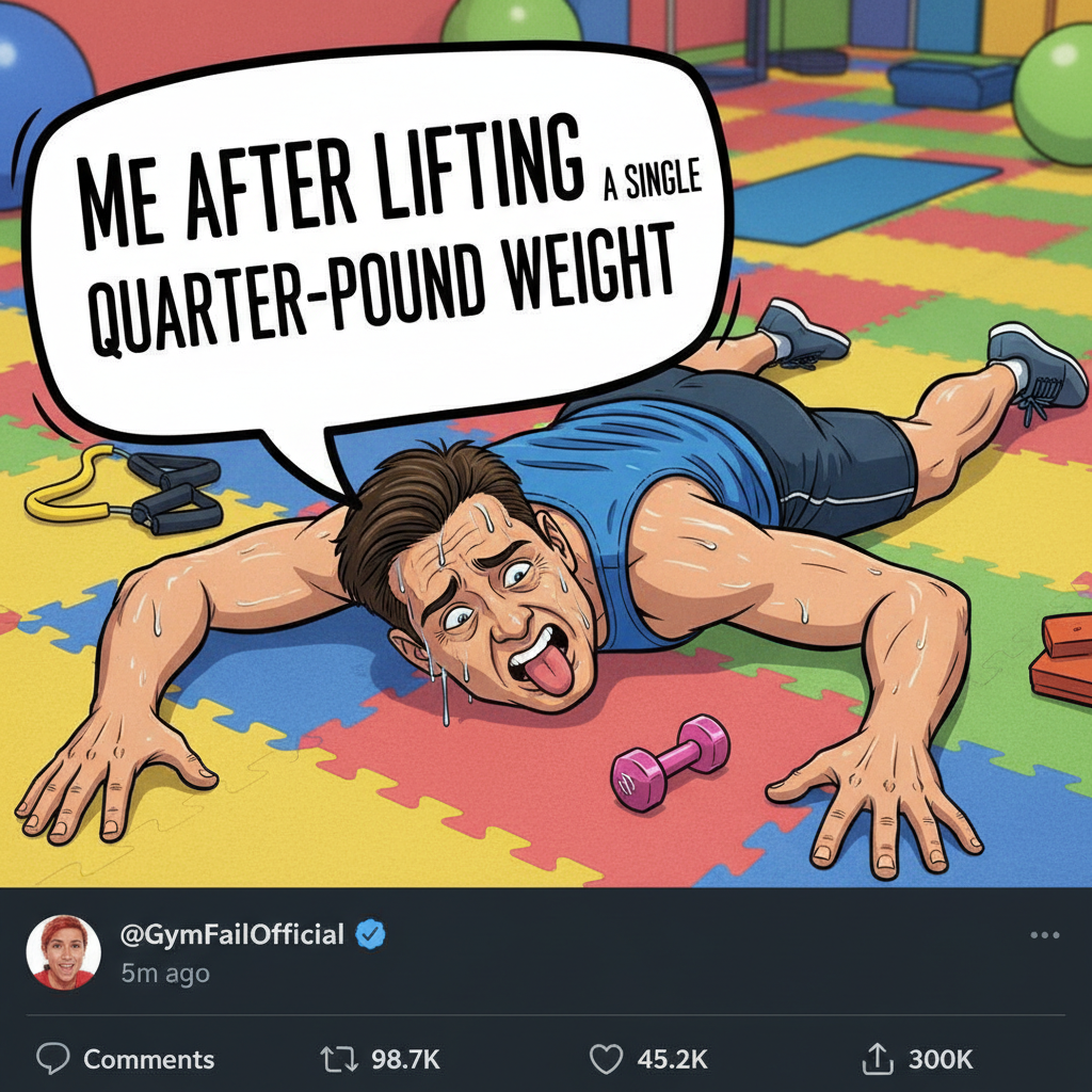 Went to the gym. Did one rep. Now I'm sore in muscles I didn't know existed.