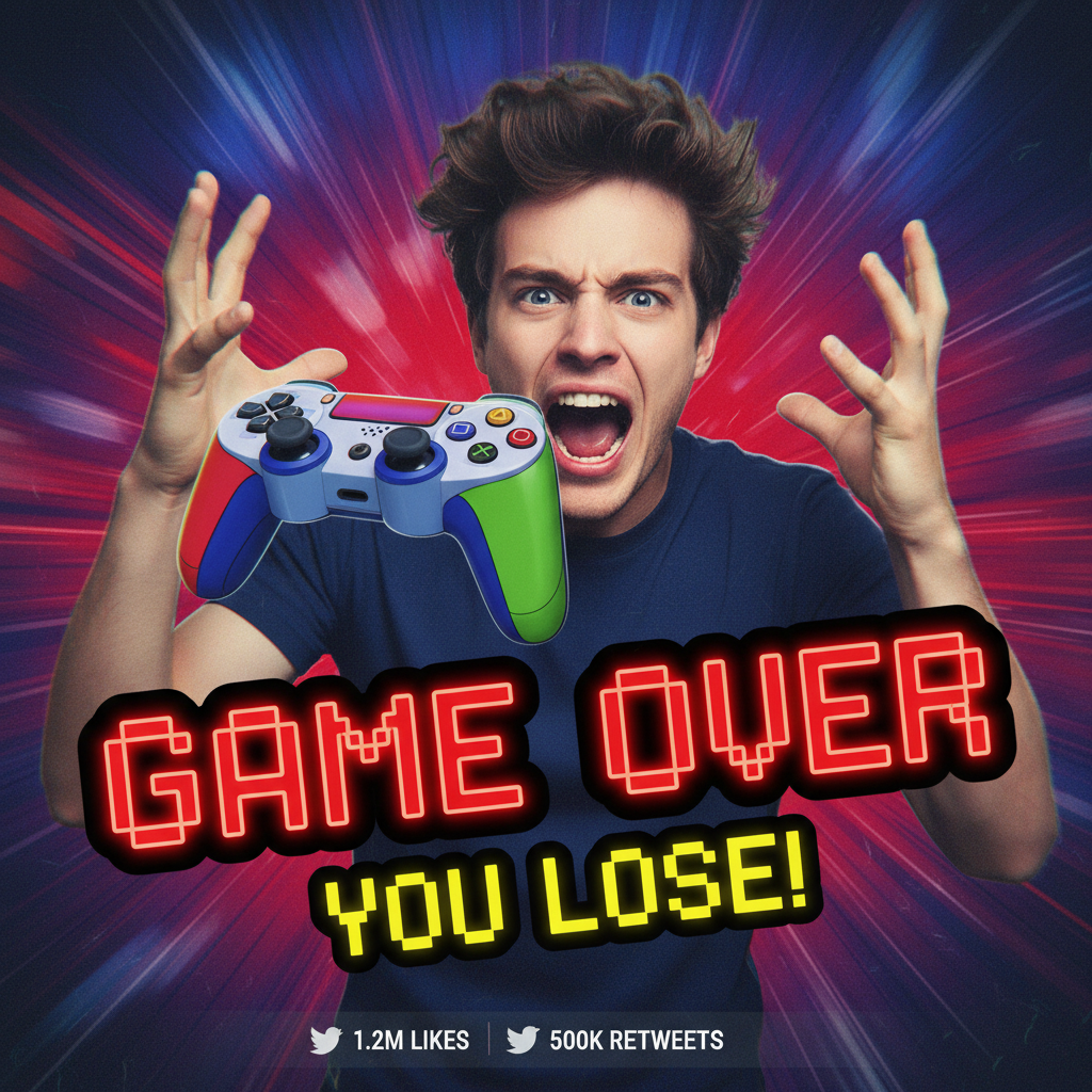 My controller just flew across the room. It wasn't my fault, the game cheated!