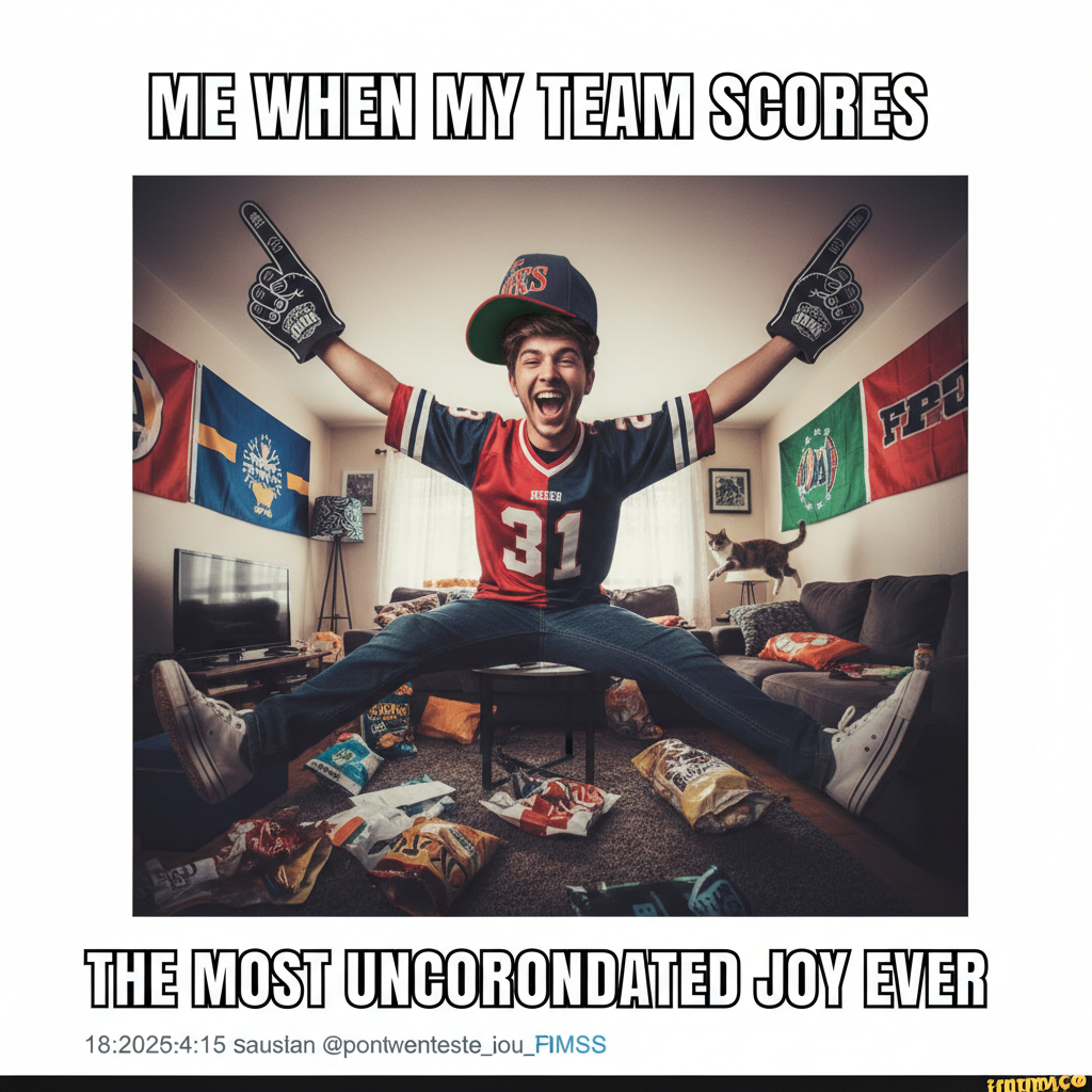 My team won. I'm pretty sure I just invented a new dance move. 😂 #Sports