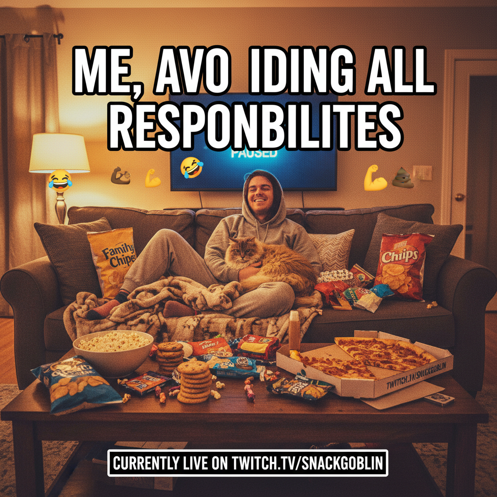 Friday night plans: clubbing. Friday night reality: debating which snack to eat first. 🛋️