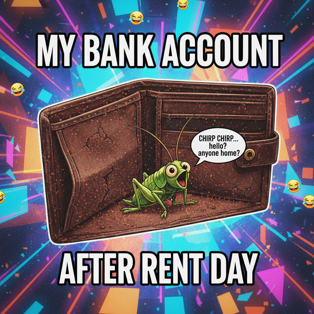My bank account after 'treating myself' once: *crickets*