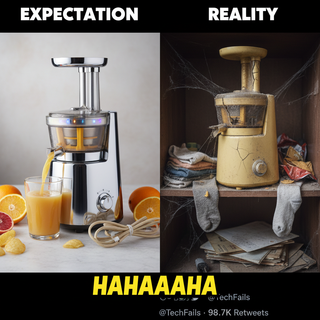 That online purchase looked so good. Now it's just a dust collector and a monument to bad decisions.
