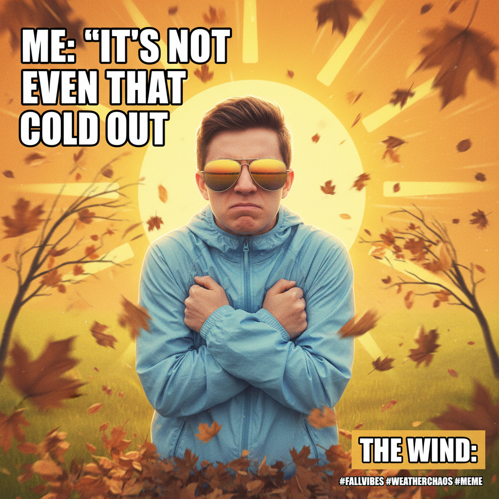 It's 75 degrees and sunny but the wind feels like a personal attack. Spring, you drunk.
