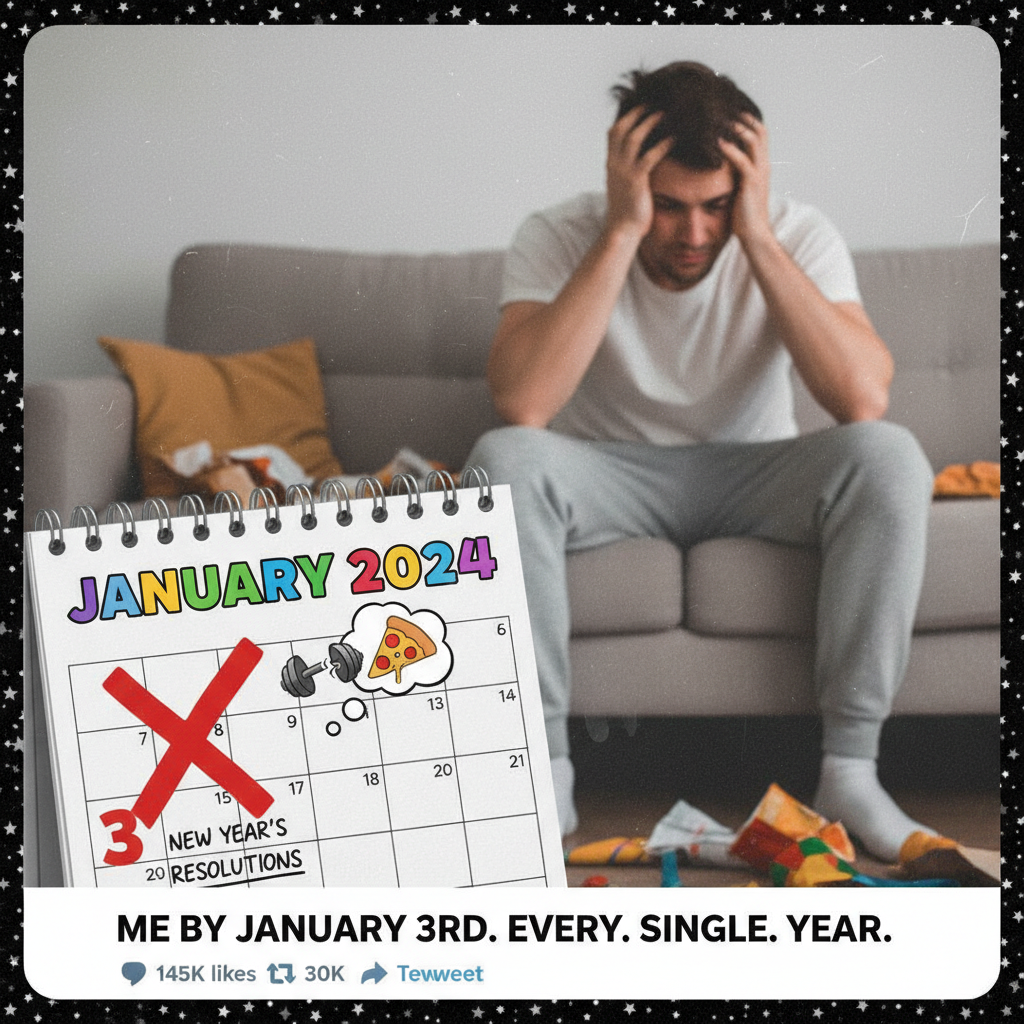 My New Year's resolution lasted exactly 3 days. Guess I'll try again in 2025.