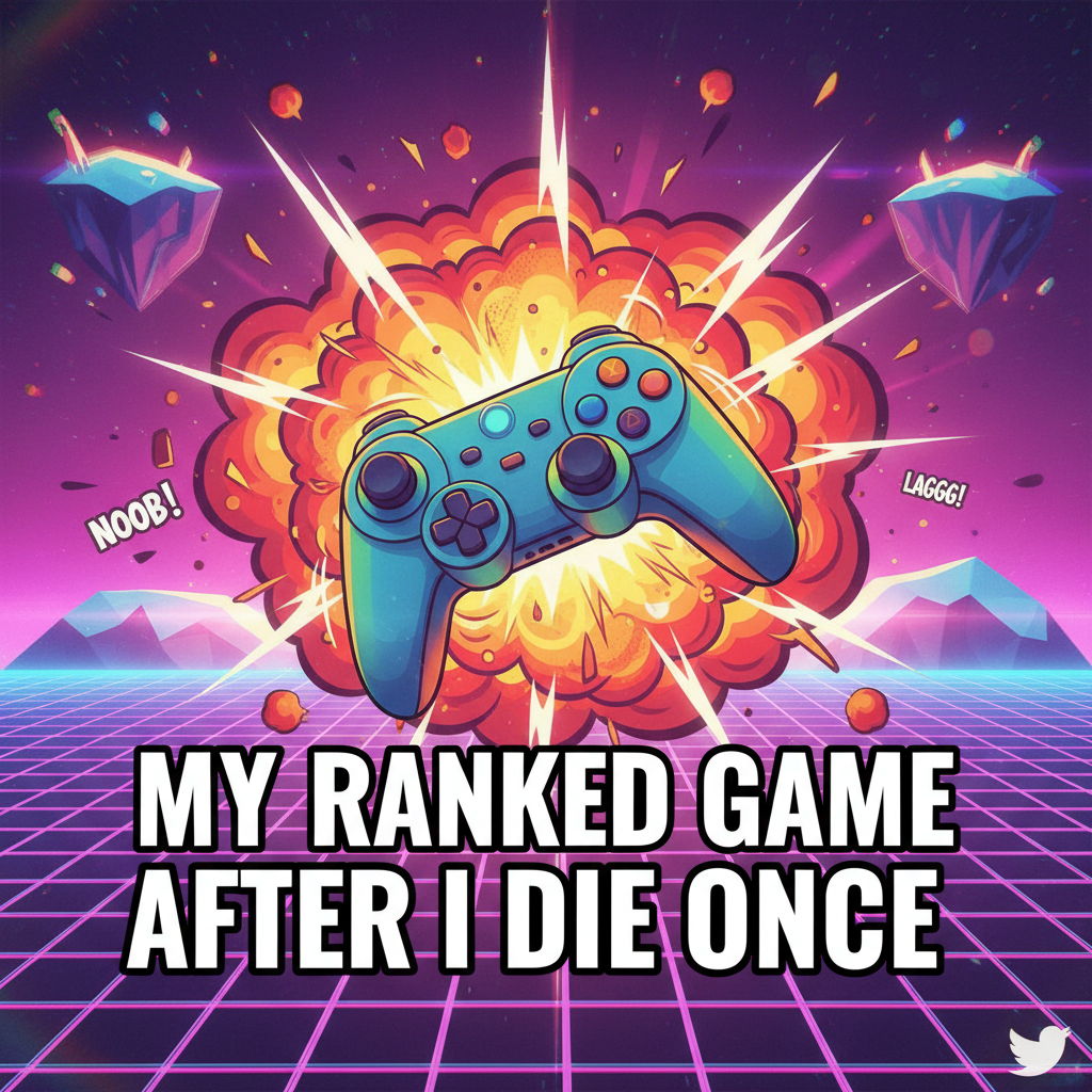 My controller just flew across the room. It's not me, it's the game. Definitely the game.