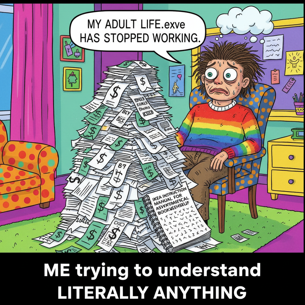 Adulting is just making a series of increasingly expensive decisions you don't understand.