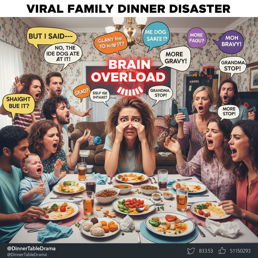 Holiday family dinner: 10% food, 90% dodging awkward questions and explaining your life choices.