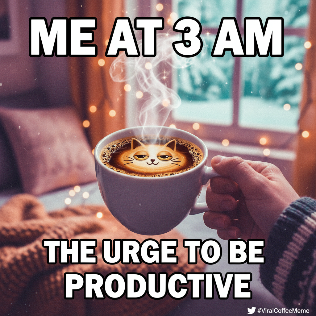 My blood type is coffee. My love language is a fresh brew. Don't talk to me before my first cup.